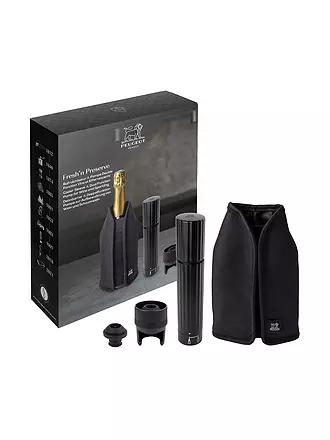 PEUGEOT | Set 2 tlg. Vakuumpumpe Duo/Frizz FRESH N PRESERVE schwarz | 